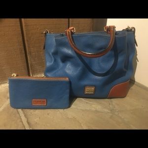 Dooney & Bourke Pebble Leather Brenna Satchel